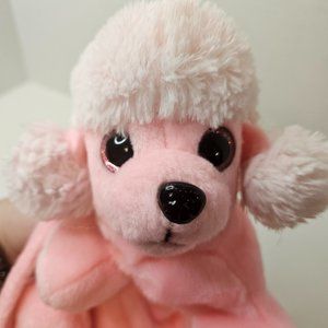 Koskash Pink Poodle Purse Plush Puppy Dog Welcome Fabulous Las Vegas Nevada Bag